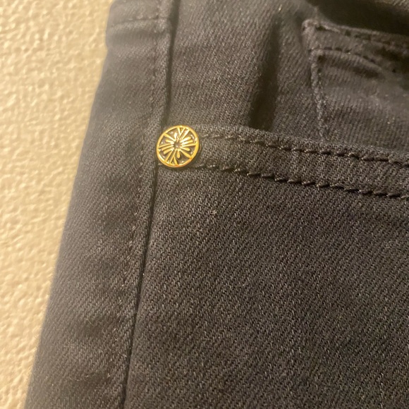 Lilly Puiltzer size 6 Classic Black Women's Jeans - Picture 6 of 16